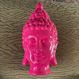Pink Buddha head
